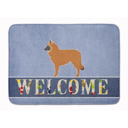 Carolines Treasures Belgian Shepherd Welcome Machine Washable Memory Foam Mat BB5565RUG